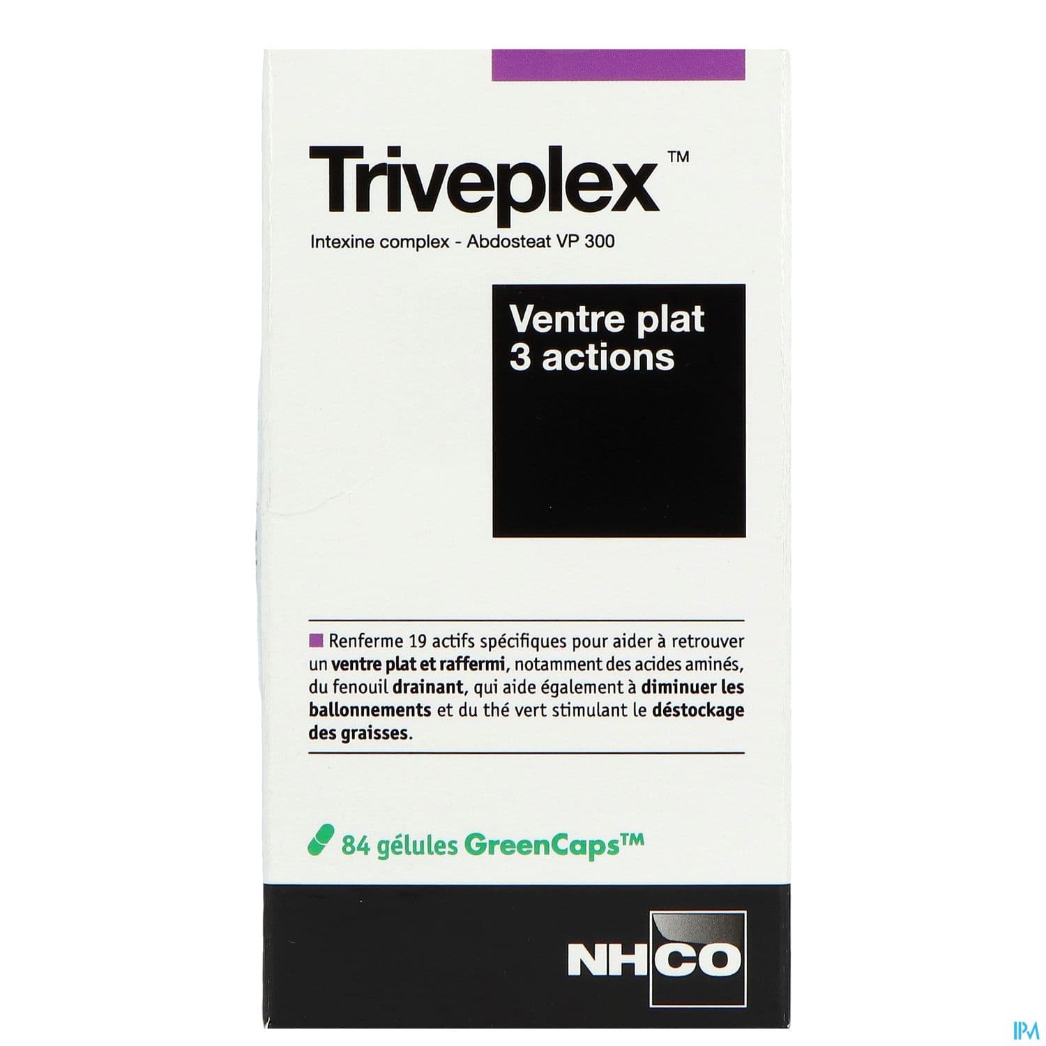 Nhco Triveplex Ventre Plat Gelule 84
