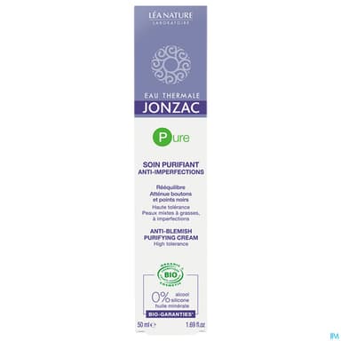 JONZAC PURE SOIN PURIF A/IMPER50ML