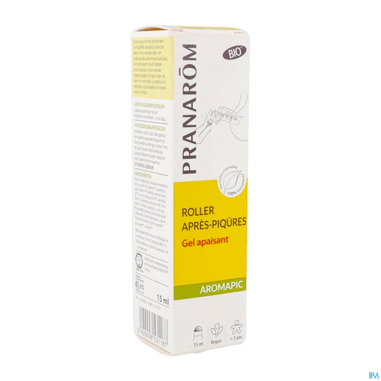 Pranarom Aromapic Roller Apres Piqure Bio 15ml