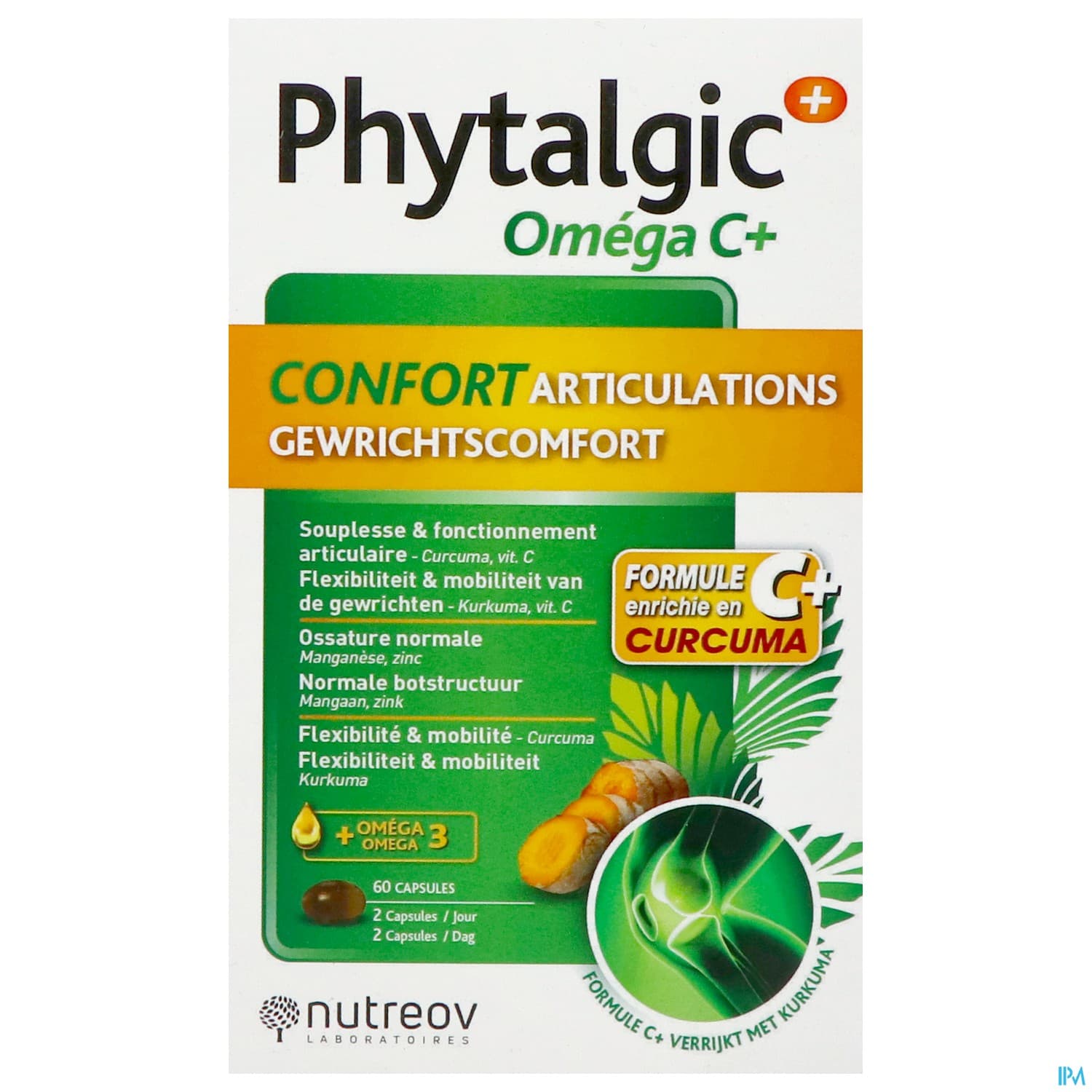 Nutreov Phytalgic+ Omega C+ Confort Articulations Capsule 60 Satisfait Ou Rembourse
