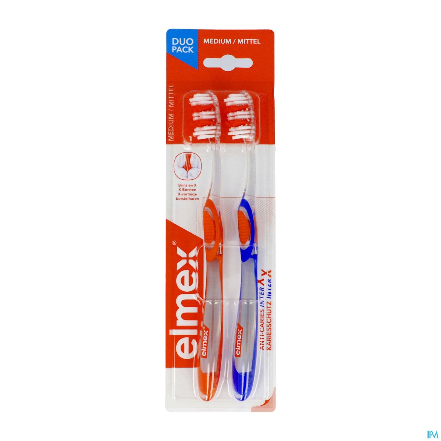 Elmex Anti Caries Brosse A Dents Medium Standard X2 — Pharmacie Villenave Rocade