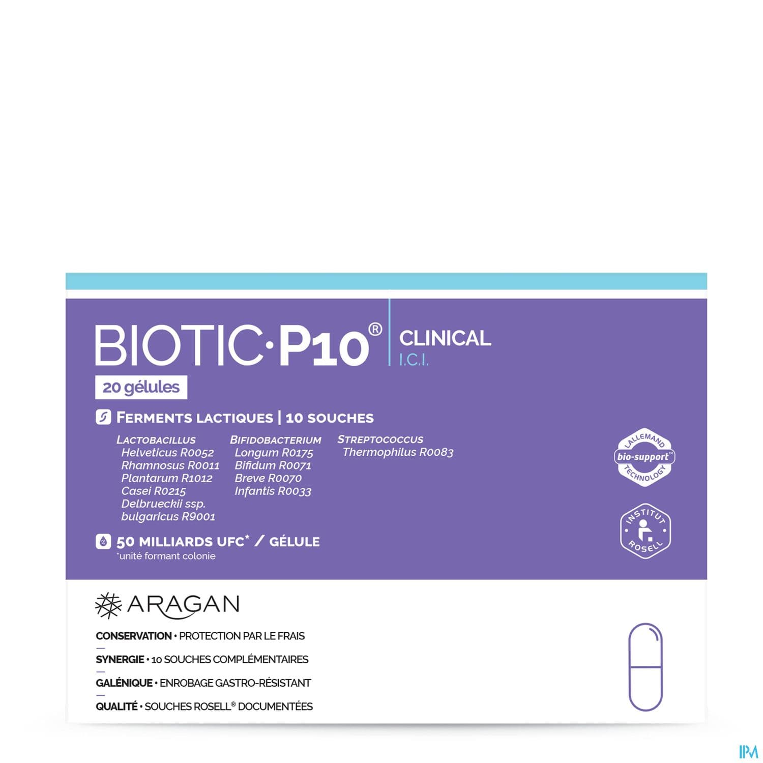ARAGAN BIOTIC P10 CLINICAL GELUL20