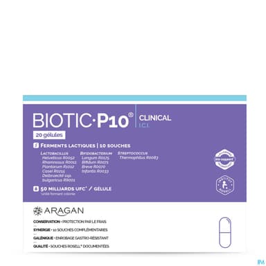 ARAGAN BIOTIC P10 CLINICAL GELUL20