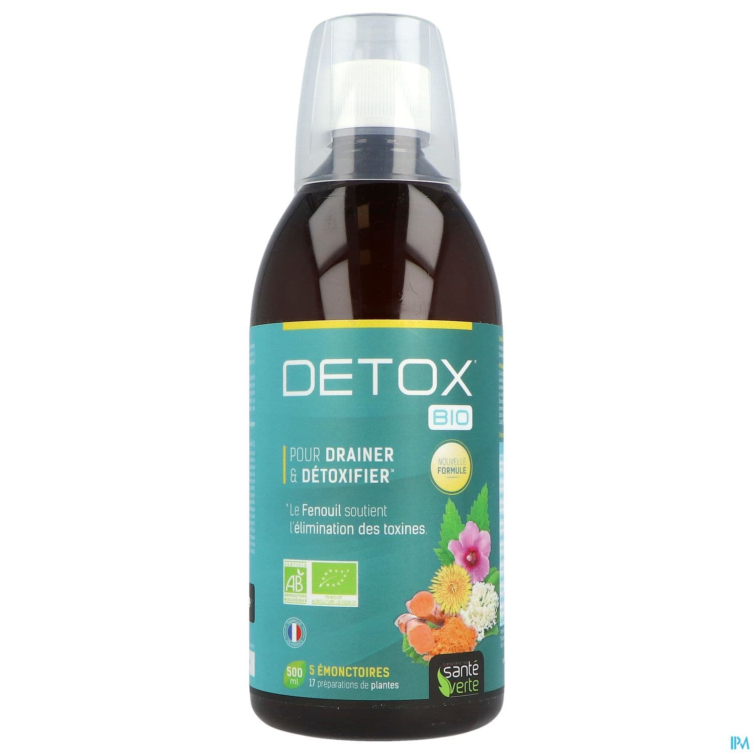 Sante Verte Detox Bio Solution Buvable 500ml