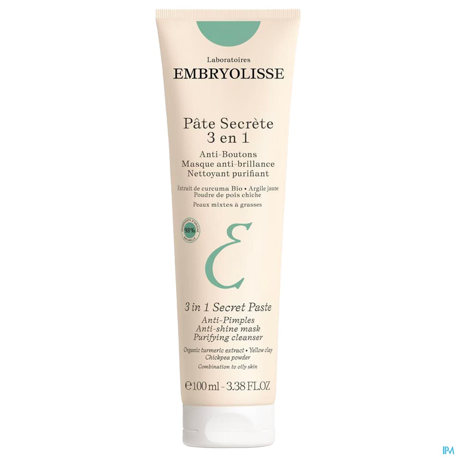 EMBRYOLISSE PATE SECRET 3EN1 100ML