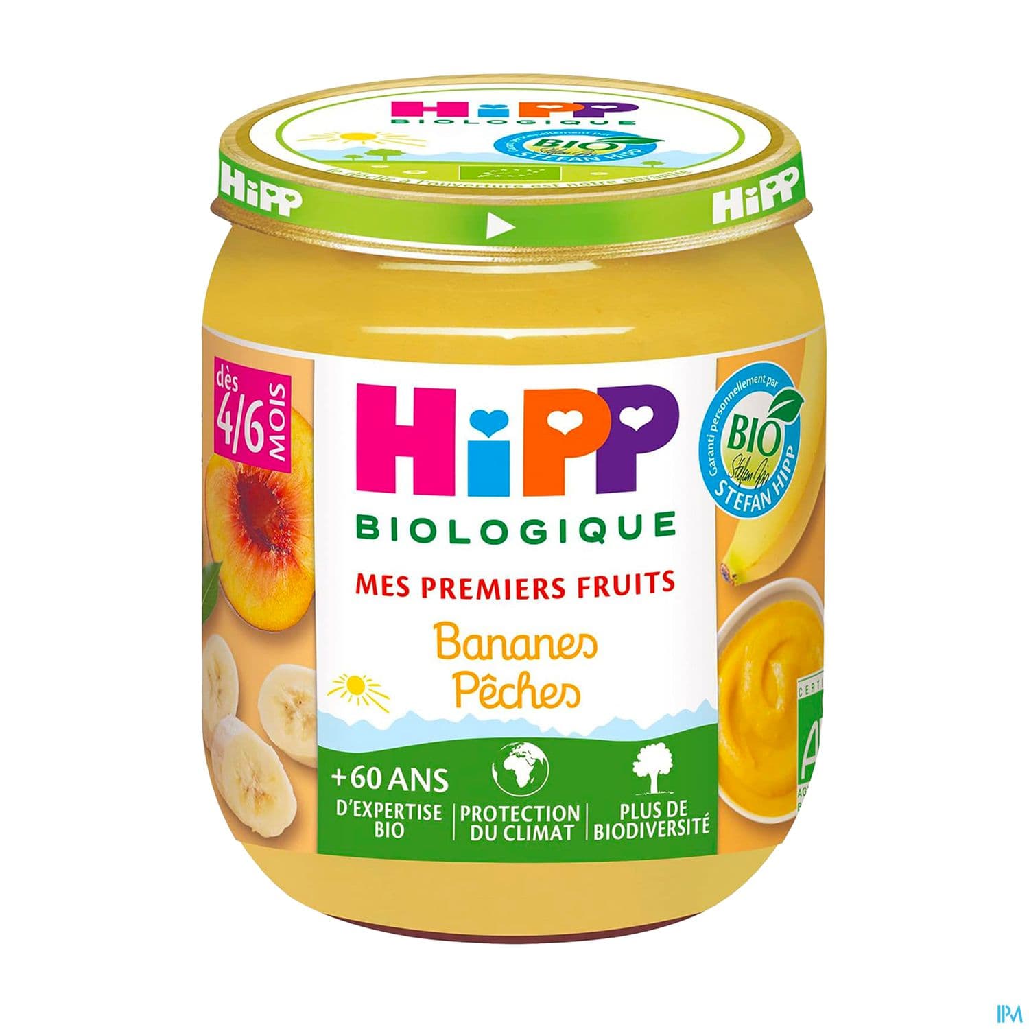 HIPP COMPOTE BANANE PECH POT 125G — Pharmacie de l'Horloge - Deauville