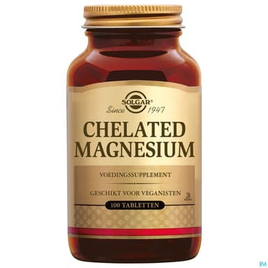 Solgar Magnesium Bisglycinate Comprime 100