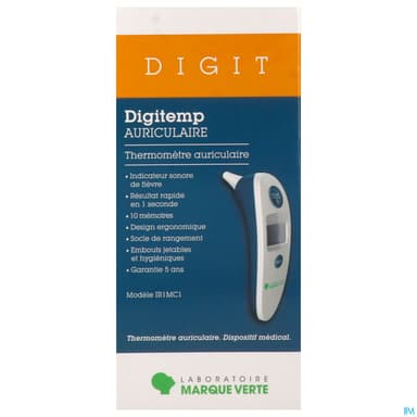 DIGITEMP THERM MED AURIC IR1MC1