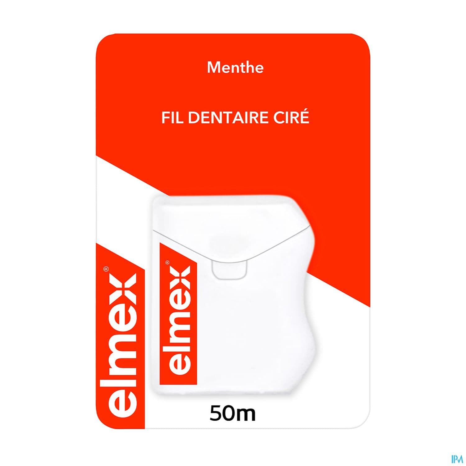 ELMEX FIL DENTAIRE MENTHE CIRE 50M
