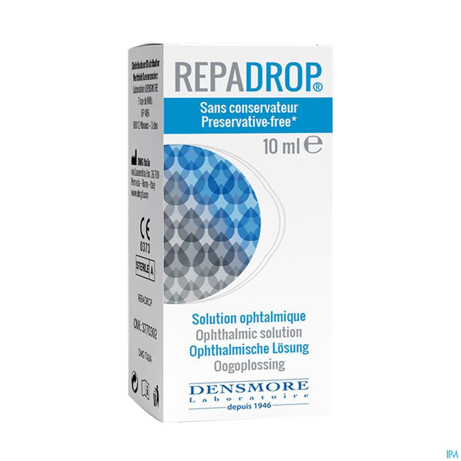 Densmore Repadrop Solution Ophtalmique Lubrifiante 10ml