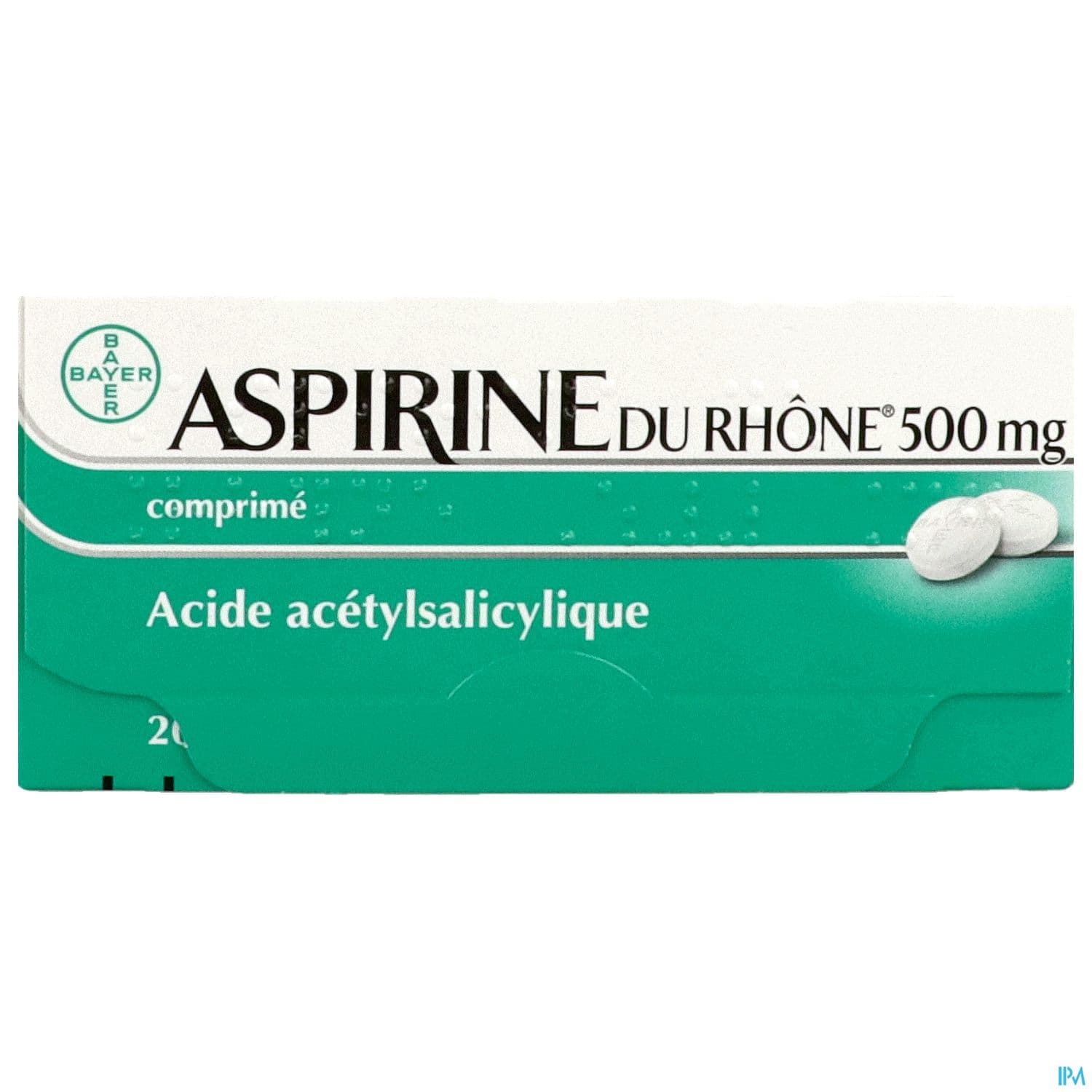 Aspirine Du Rhone 500mg Comprime 20