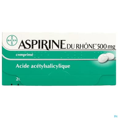 Aspirine Du Rhone 500mg Comprime 20