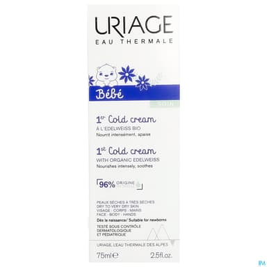 Uriage Bebe 1er Cold Cream Edelweiss Bio 75ml