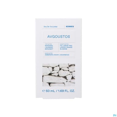 KORRES EDT AVGOUSTOS 50ML