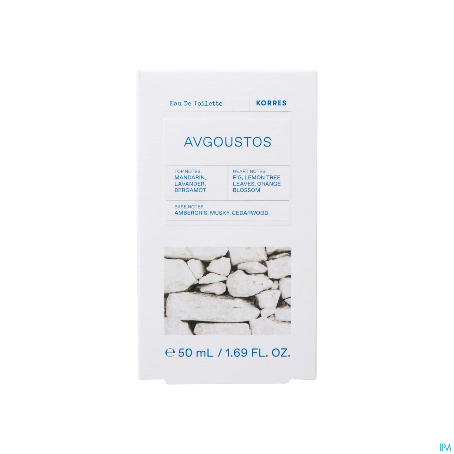 Korres Eau De Toilette Femme Avgoustos 50ml — Pharmacie Européenne 24/24 de la place de clichy