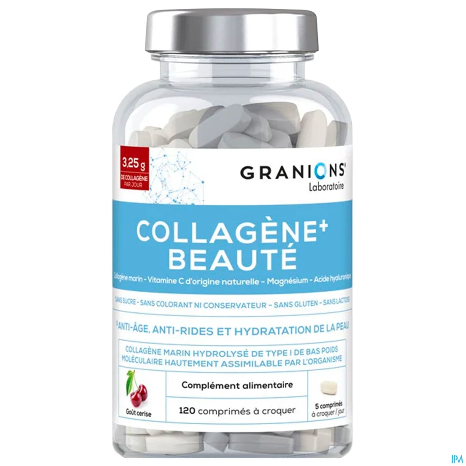 GRANIONS COLLAGENE CROQ CERISE 120