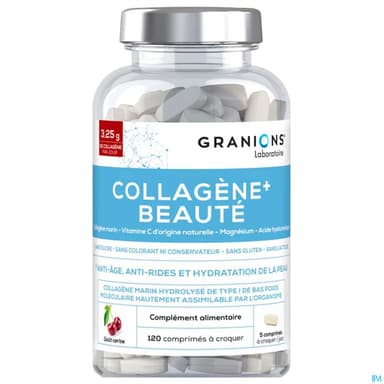 GRANIONS COLLAGENE CROQ CERISE 120