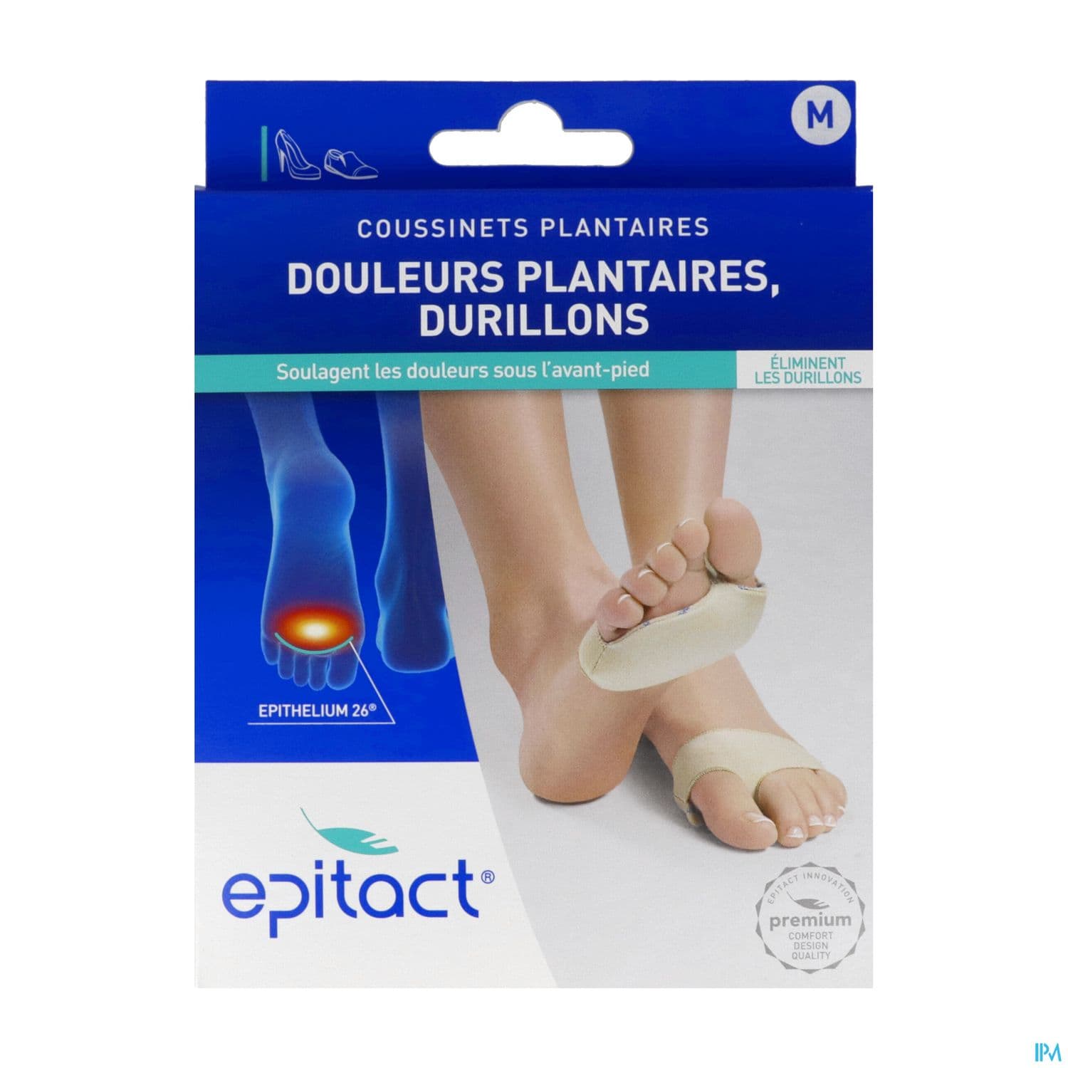 Epitact Coussin Plantaire M P39/41 X2