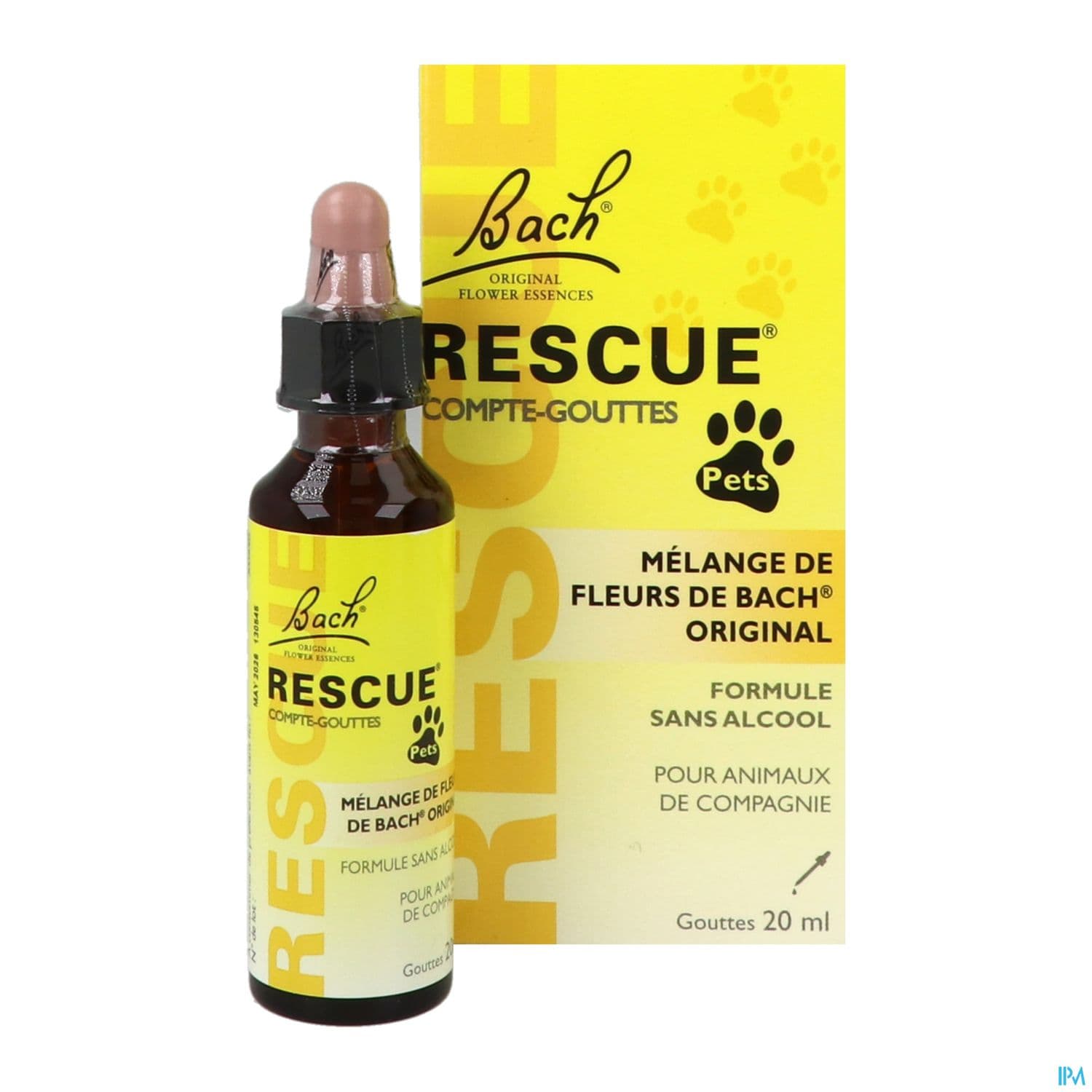 Rescue Bach Pets Compte Gouttes 20ml
