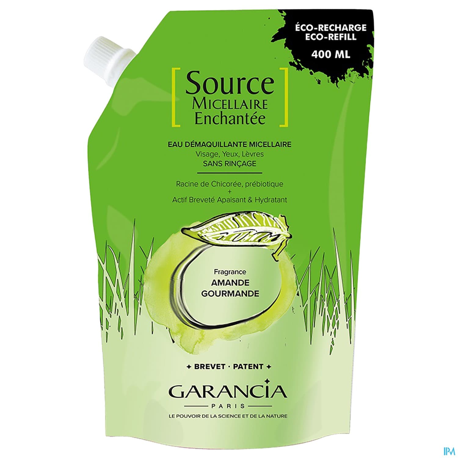 Garancia Source Micellaire Enchantee Amande Recharge 400ml