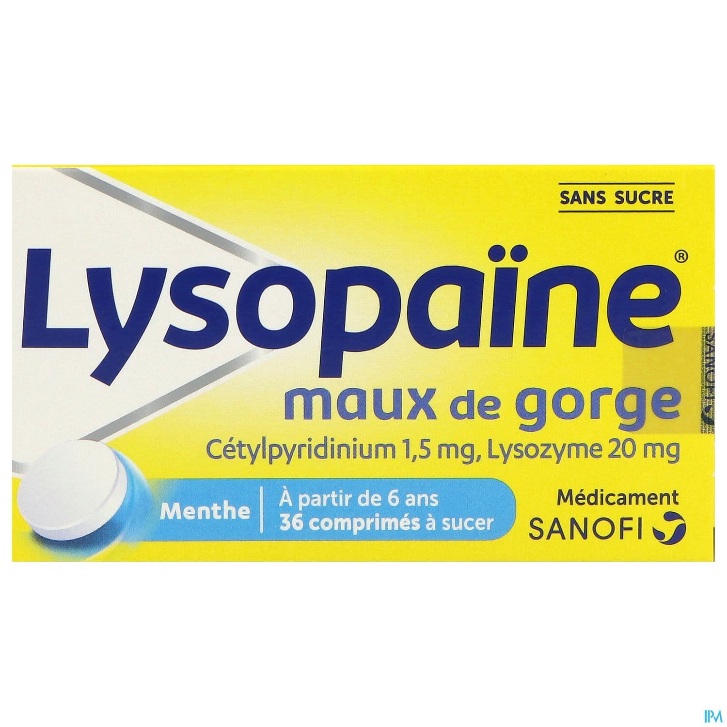 LYSOPAINE CETYL CPR SUCER S/S18X2