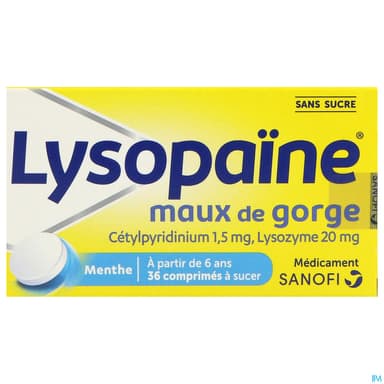 LYSOPAINE CETYL CPR SUCER S/S18X2