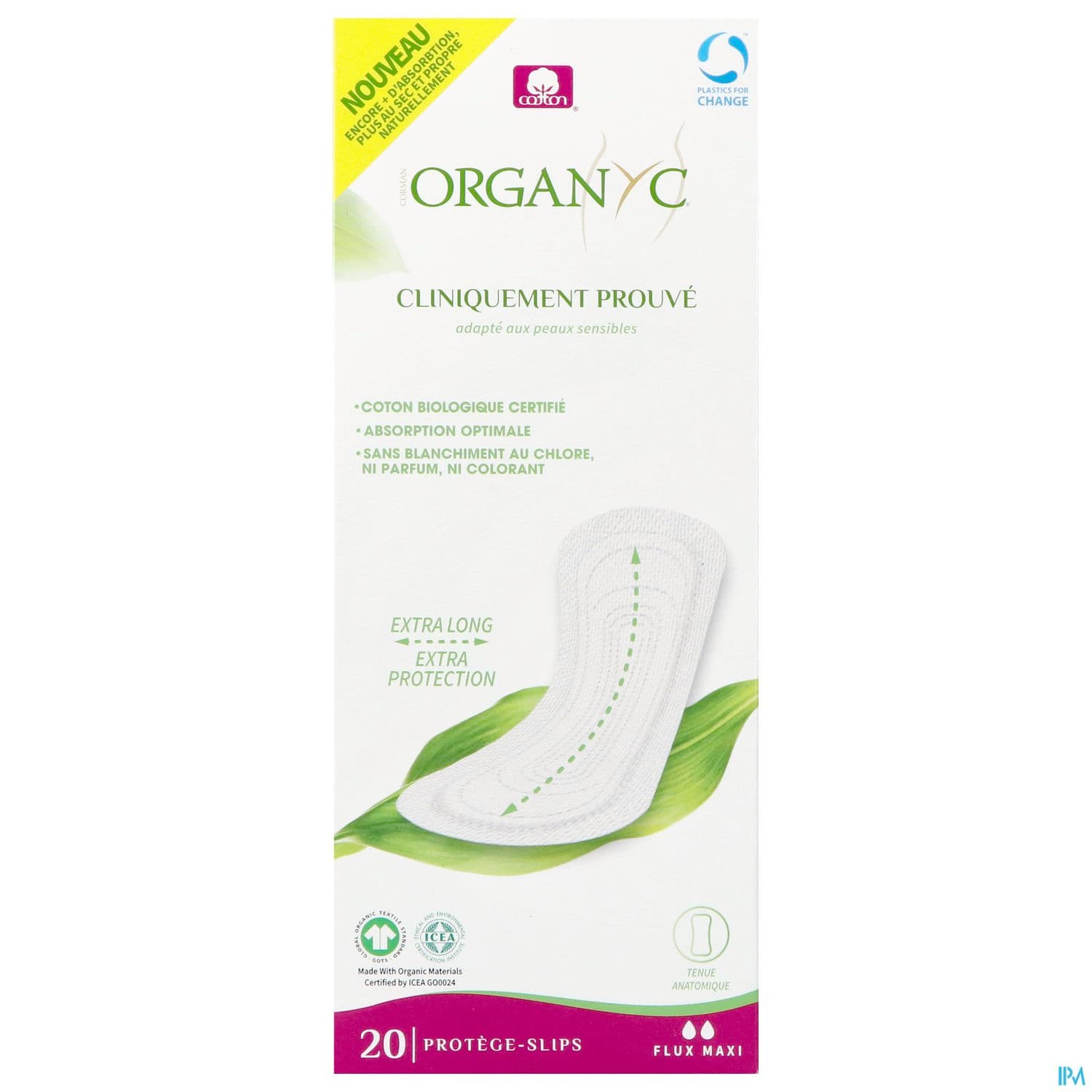 ORGANYC PROTEGE SLIP EXTRA LONG 20