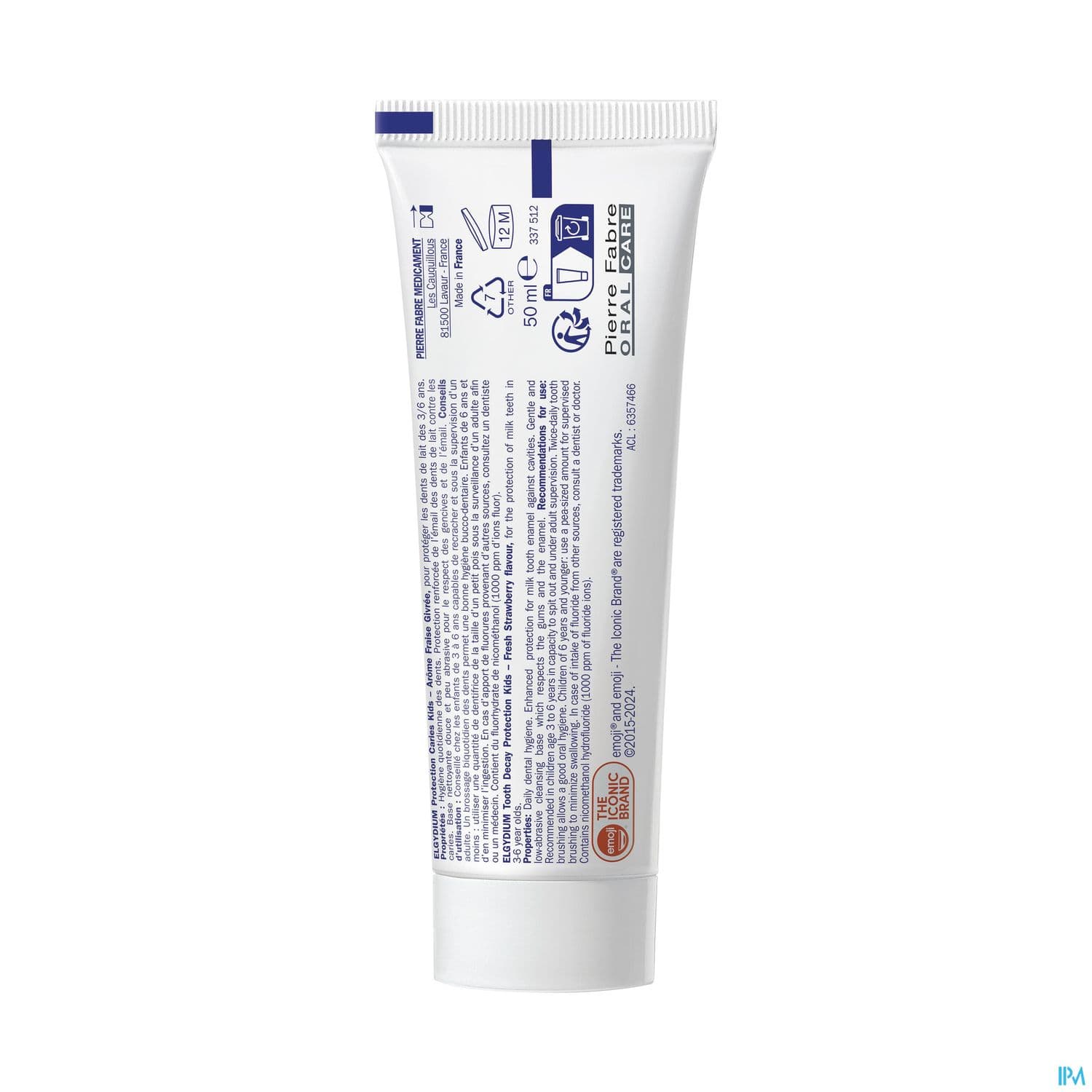 ELGYDIUM DENT KIDS EMOJI 50ML