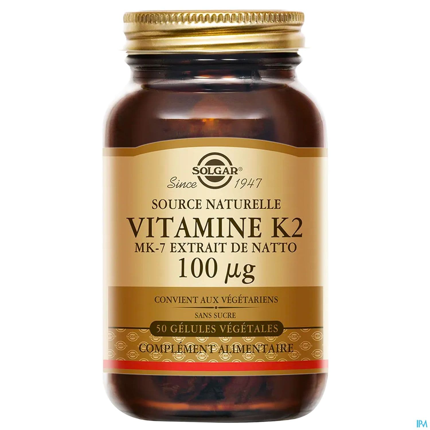 SOLGAR VIT K2 100µG GELUL VEG 50