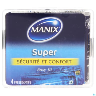 PRESERV MANIX SUPER LUBRIF CART 4