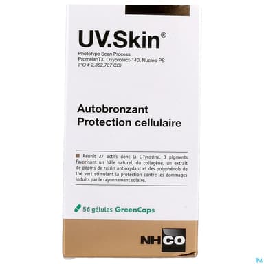 Nhco Uv Skin Solaire Autobronzant Gelule 56
