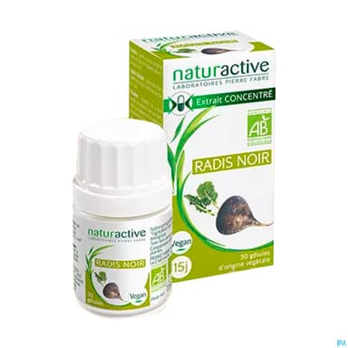 Naturactive Radis Noir Bio Gelule 60