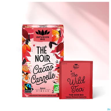 Romon Nature Plaisir The Noir The Wild Tea Bio Sachet 1g8 16