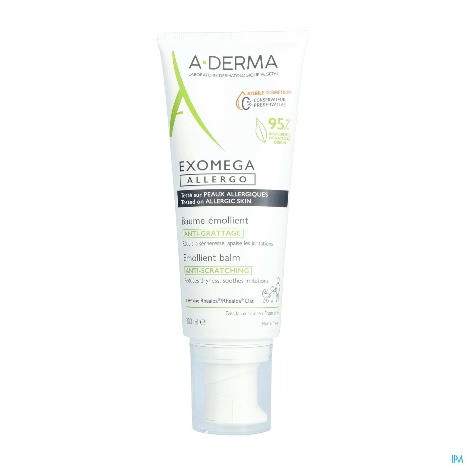 A-DERMA EXOMEGA ALLERGO 200ML