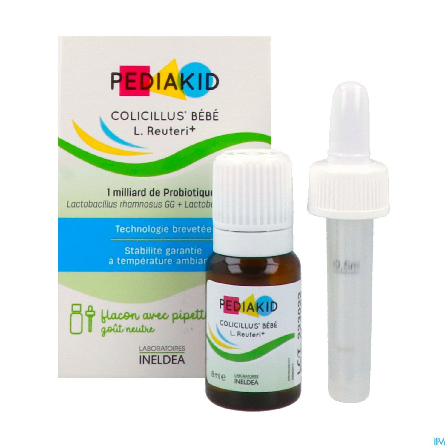 PEDIAKID COLICILLUS BB L.REUT+ 8ML