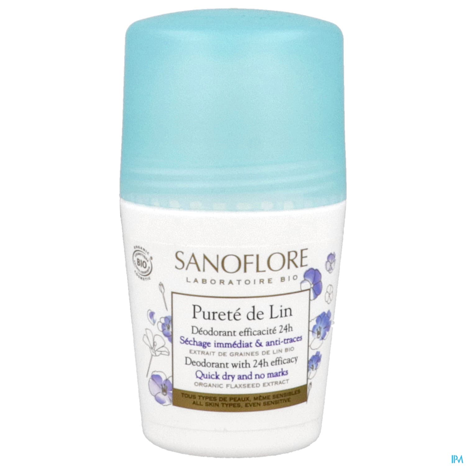 Sanoflore Deodorant Bille 24h Coton Bio 50ml