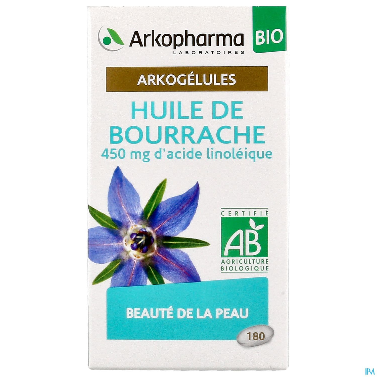 ARKOG HUILE BOURRACHE CAP 180