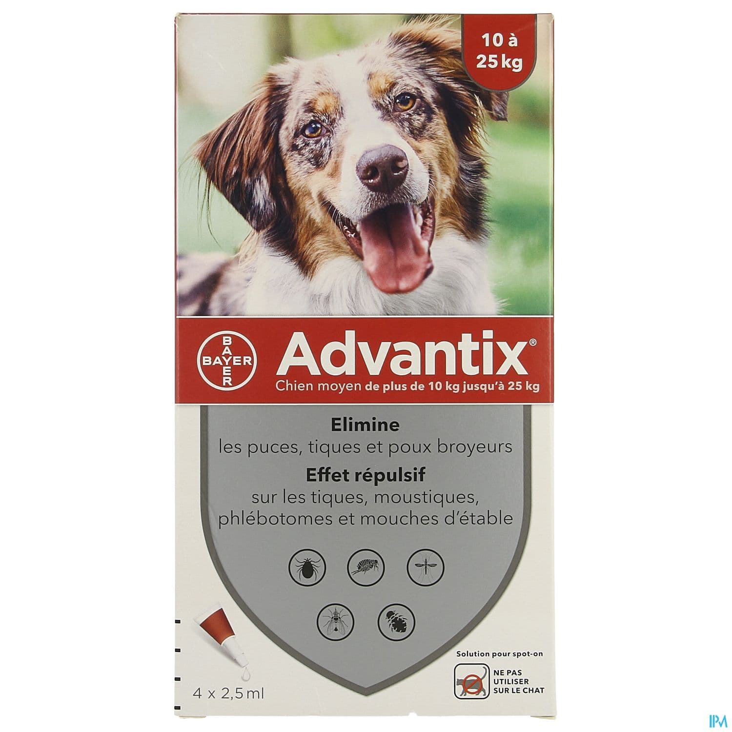 Advantix Chien Moyen Spot On Solution 2ml5 4