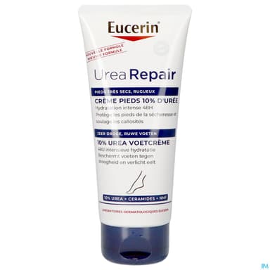 Eucerin Urearepair Plus Creme Pieds 10 D Uree Tube 100ml