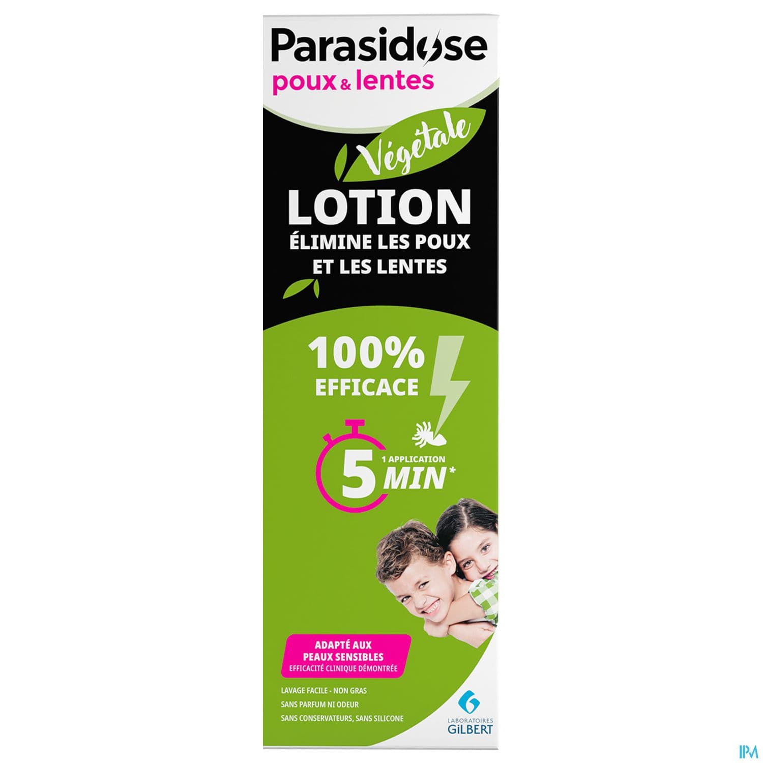 Laboratoires Gilbert Parasidose Poux Lotion Vegetale 200ml