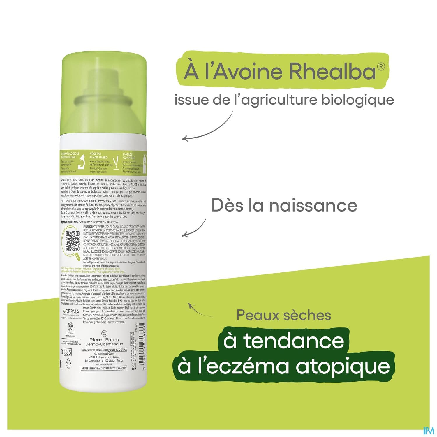A-DERMA EXO CTL SPR A/GRATTAG200ML