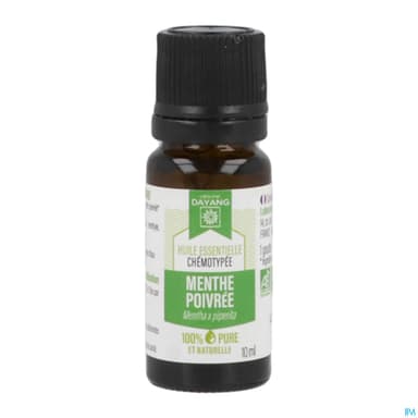 Dayang Huile Essentielle Menthe Poivree Bio 10ml