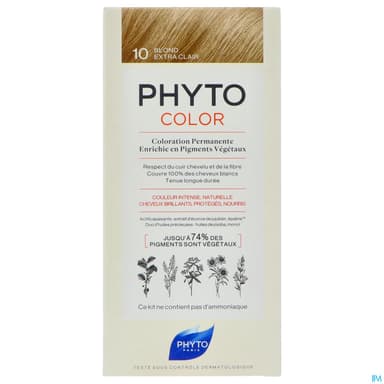 PHYTO COLOR 10 BLOND EXTRA CLAIR