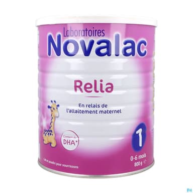 NOVALAC RELIA 1AGE LAIT PDR 800G