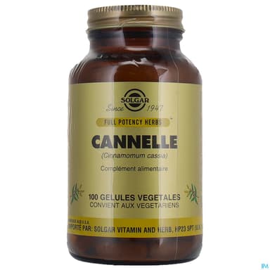 SOLGAR CANNELLE GELUL VEG 100