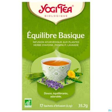 Yogi Tea Equilibre Basique Bio Infusette 2g 17
