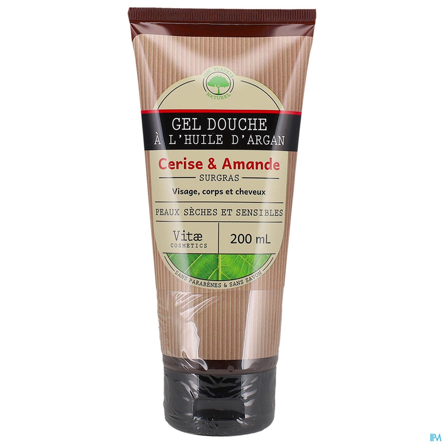 Vitae Cosmetics Gel Douche Cerise Amande 200ml X2