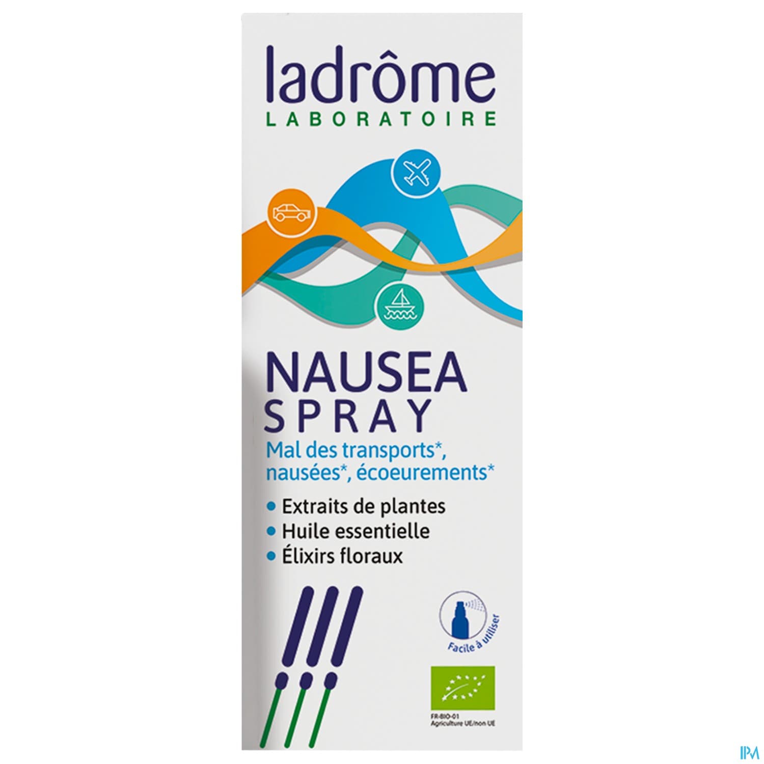 LADROME NAUSEASPRAY MAL TRANSP20ML