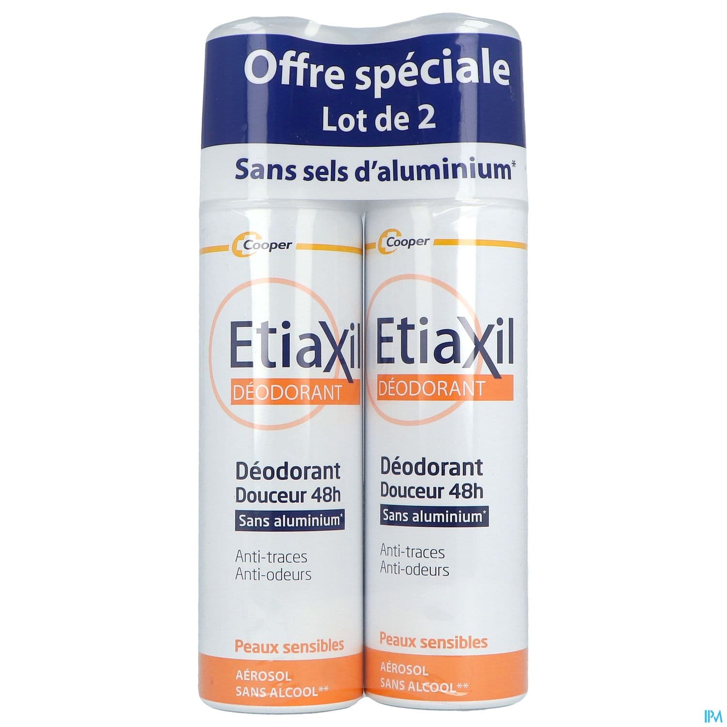 ETIAXIL DEO DOUC 48H AERO 150ML X2