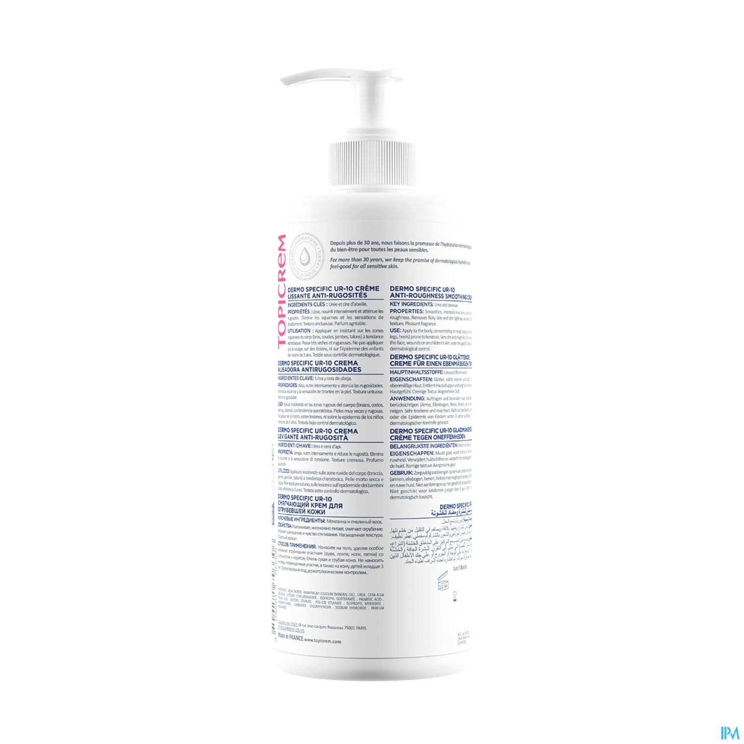TOPICREM UR10 500ML